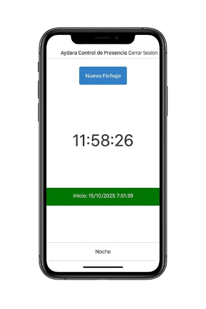 Aydara Control de Presencia Movil